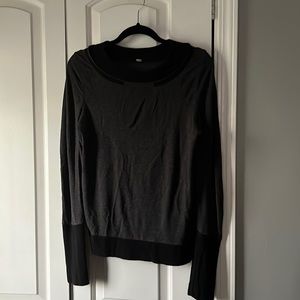 All Yoga Mesh Long Sleeve Lightweight Sweatshirt